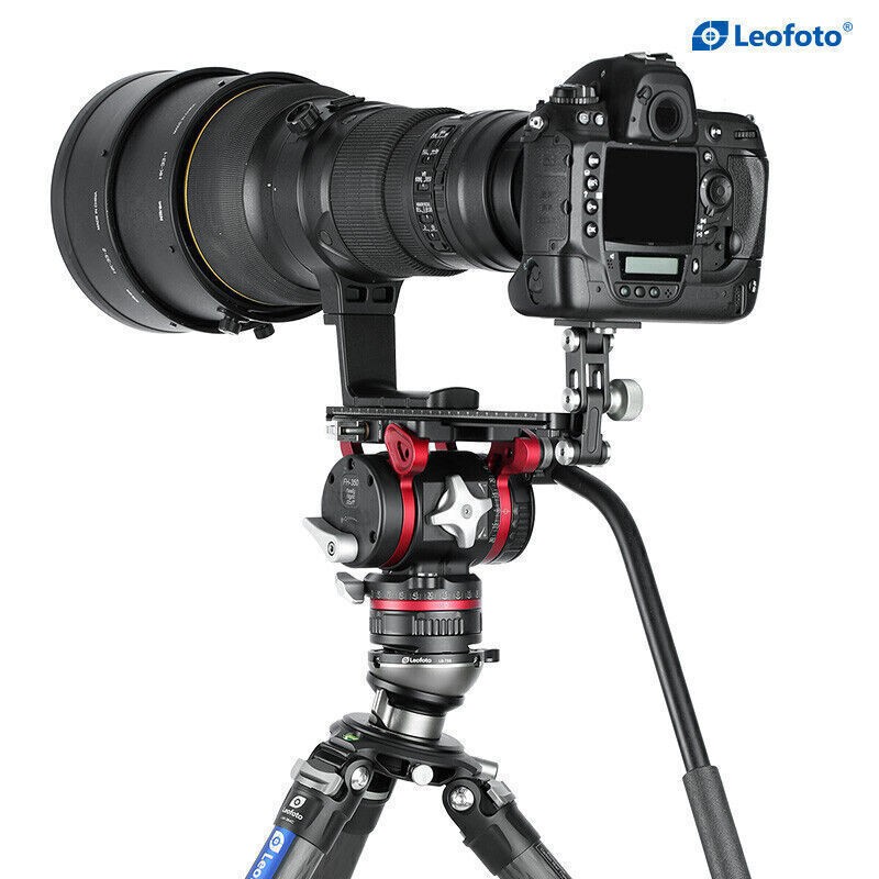 Leofoto LB-75 Leveling Base Quick Horizontal Adjust Head for Tripod，Load 55lbs
