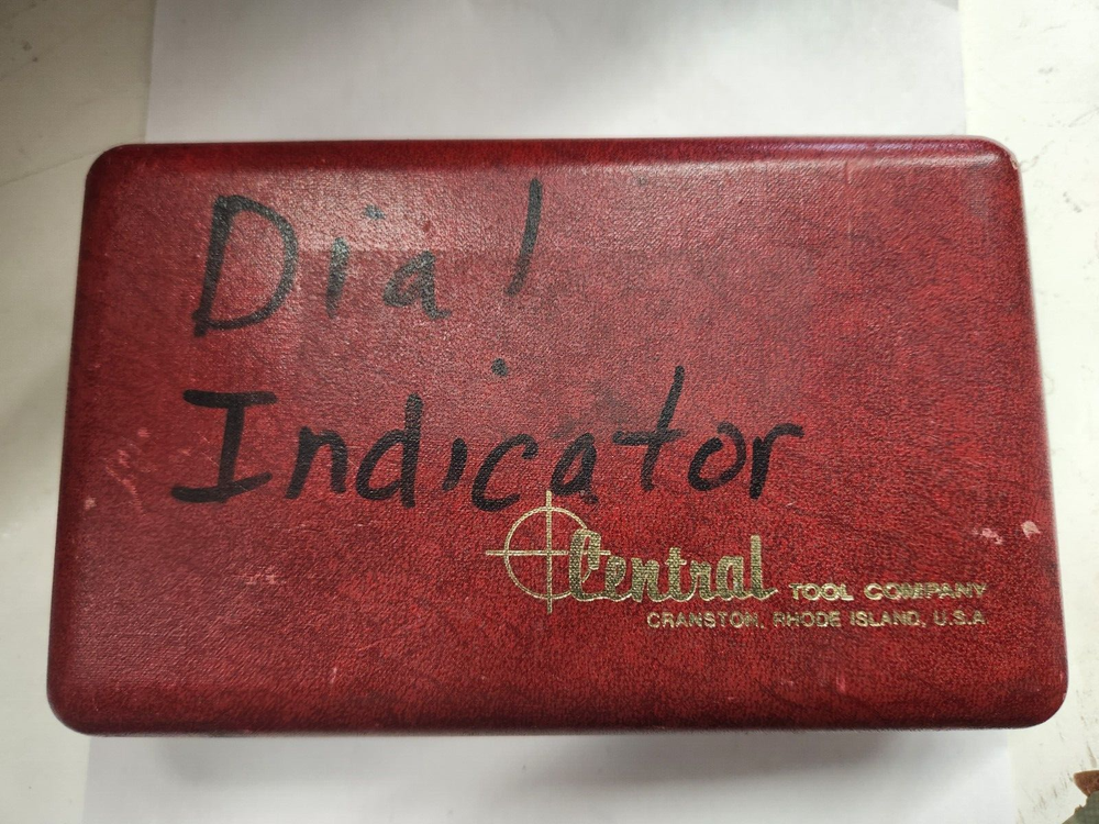 Central Tool 4347 Dial Indicator W/Case (#65)