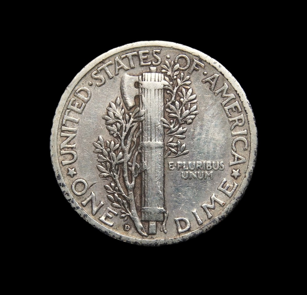 1926-D Mercury Dime Better Date XF