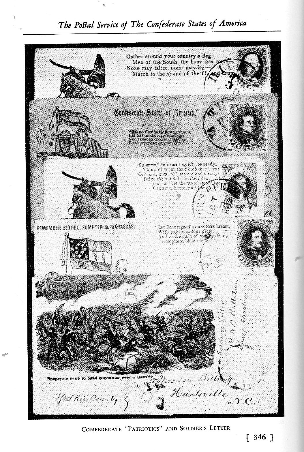 The Postal Service of the Confederate States of America, Dietz