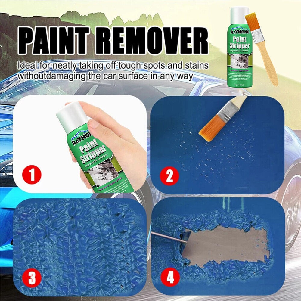 Efficient Paint Stripper Car Wheel Cleaner Paint Scraper Varnish Stripping Gel