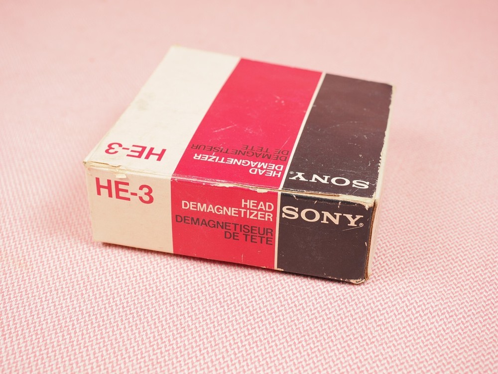 Sony HE-3 Head Demagnetizer Made In Japan