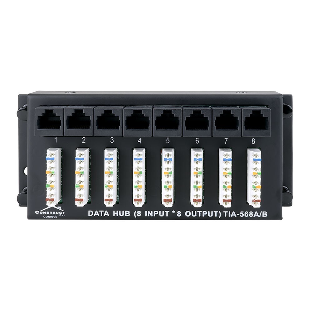 Construct Pro 8x8 Patch Panel Module