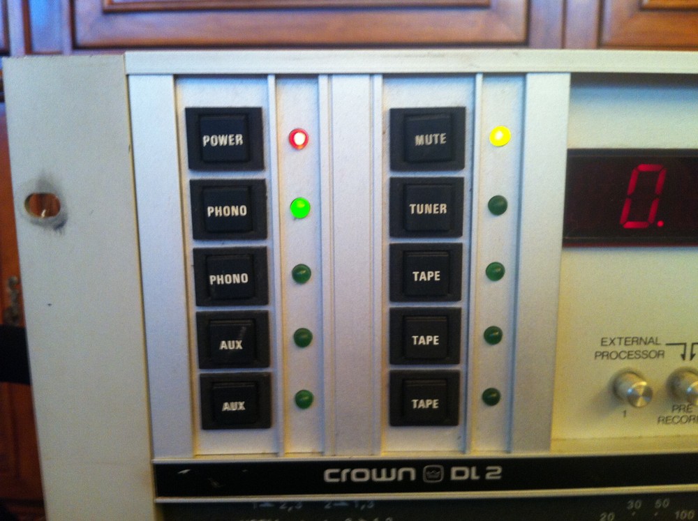 crown DL-2 Controller/preamplifier Ultra Rare