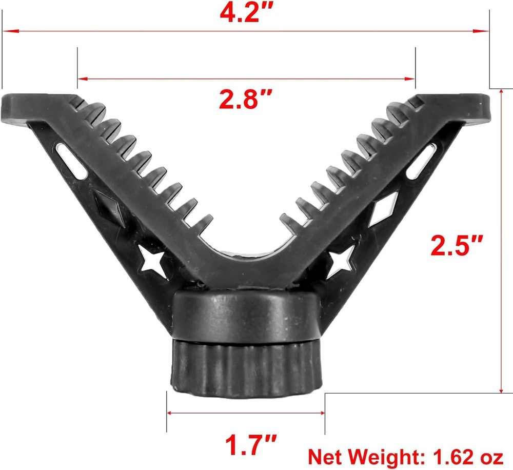 Versatile 3-In-1 Monopod Bipod Tripod for Enhanced Shooting Stability