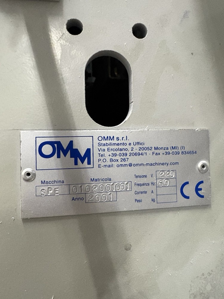 OMM SPE Rubber Covering Machine