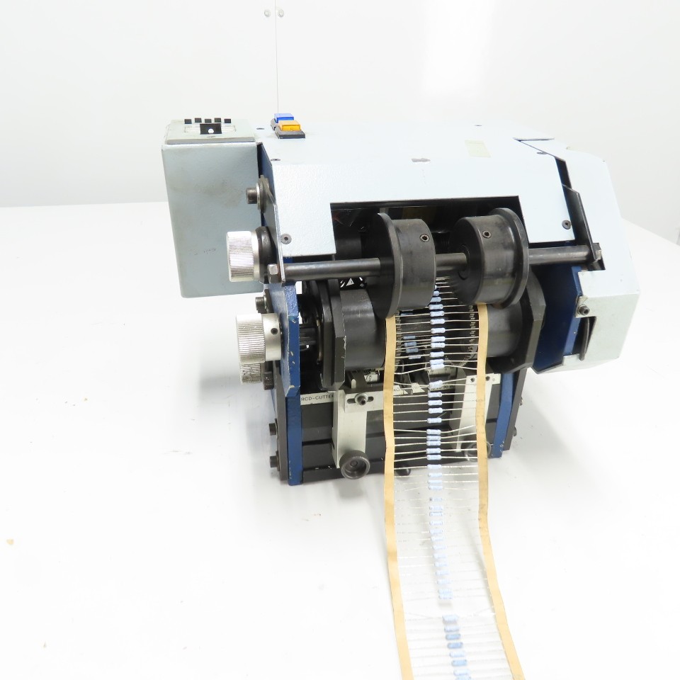 RCD Axial Lead Cutter and Bender Machine with Counter