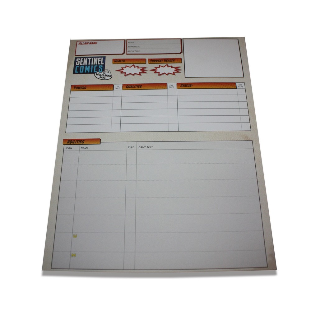 Sentinel Comics: The Roleplaying Game GM Kit