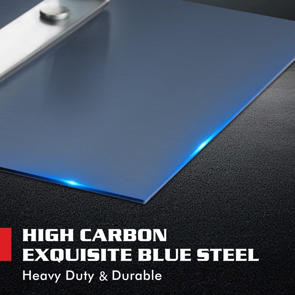 Goldblatt Concrete Edger Tool Concrete Finish Tools 6x6" Steel Edger 3/8"R 1/2"D