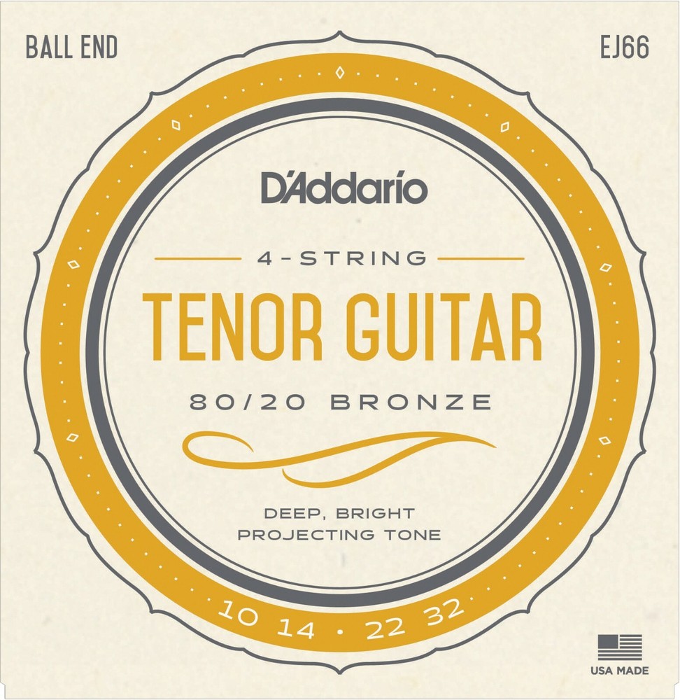 D'Addario EJ66 Tenor Guitar Strings 10-32