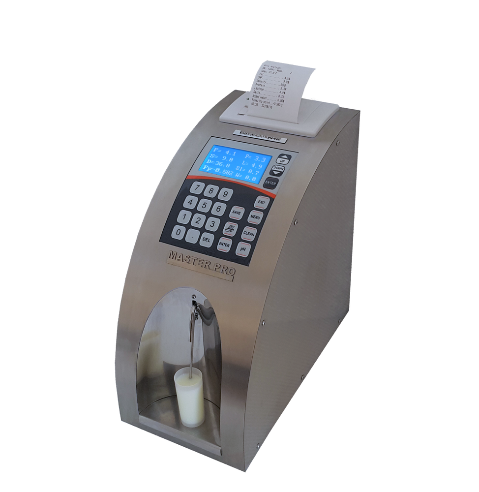 Milk analyzer Master Pro + internal printer , portable Lab Equipment