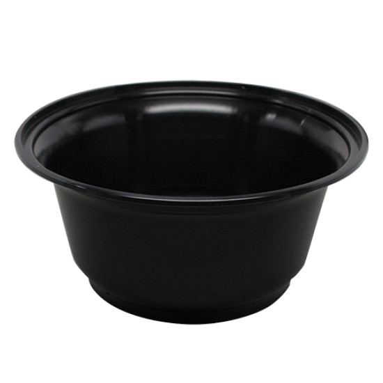 Karat FP-IMB48B, 48 oz Round Bowl, PP Plastic, Microwaveable 300/CS