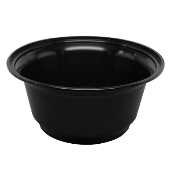 Karat FP-IMB48B, 48 oz Round Bowl, PP Plastic, Microwaveable 300/CS