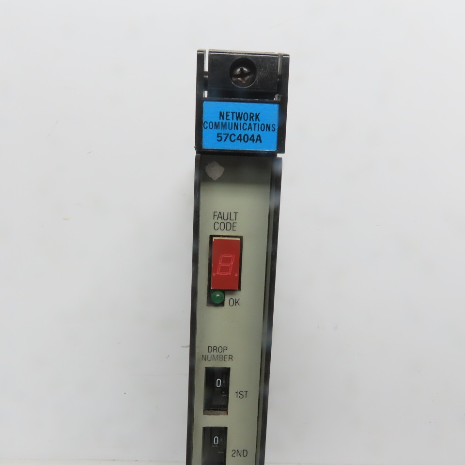 Reliance Electric 57404A 57404-1F Network Communications Module Card PLC