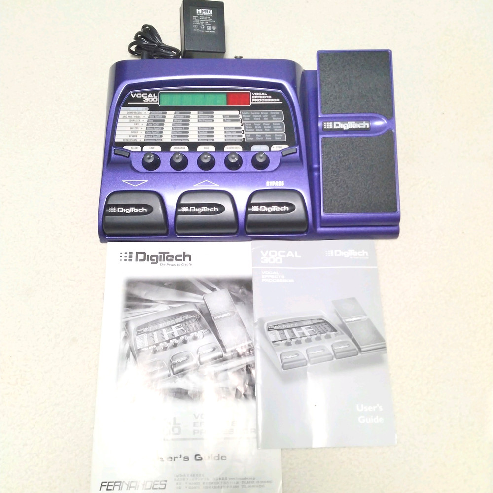 DigiTech Vocal 300 Multi-Effects Processor Voice Changer used from japan