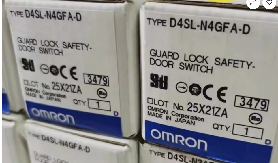 Omron D4SL-N4GFA-D PLC Door Switch Unit Automation