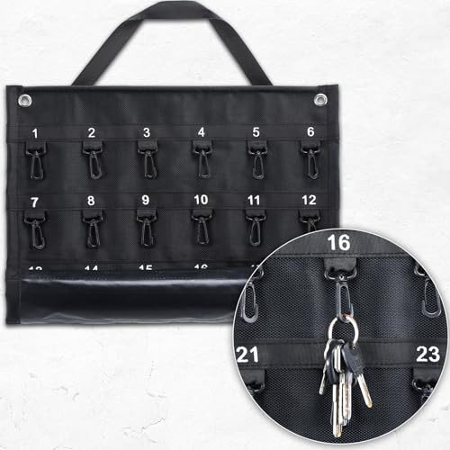 Rollable Key Case 30 Keys Roll up Key Organizer Roll up Key Case for