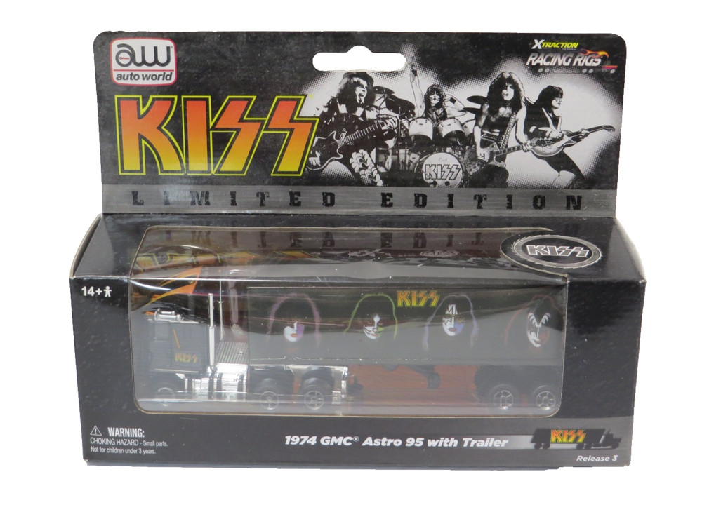 KISS SOLO ALBUMS FACES RACING RIG BY AUTO WORLD 2011 SEALED
