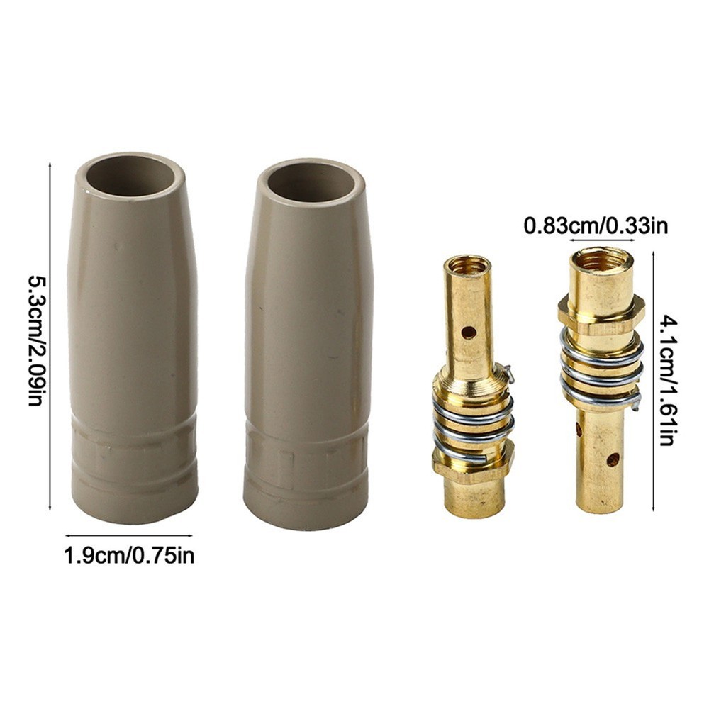 15PCS Welding For Protection Nozzle Coating for 15AK Tip Holder System