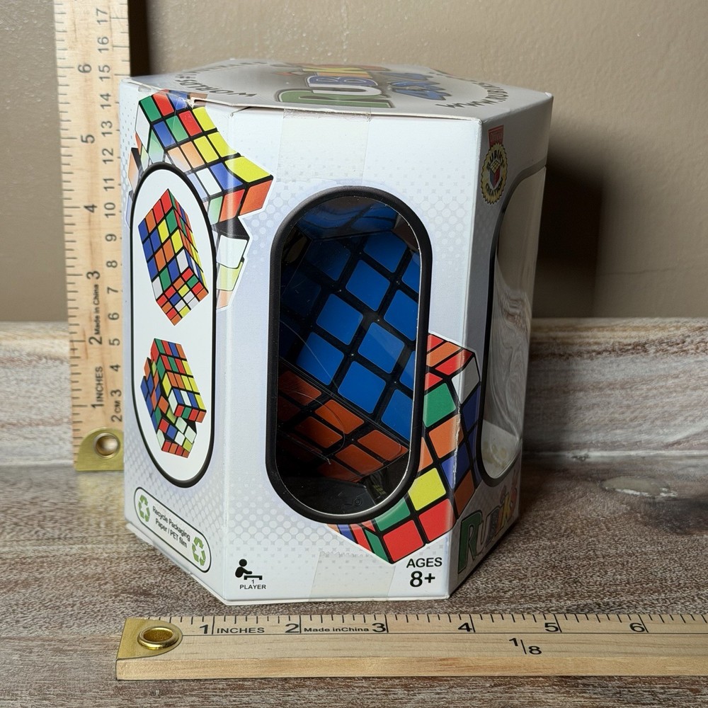 Rubik’s Master 4x4 Cube Classic Color-Matching Problem-Solving Brain Teaser New