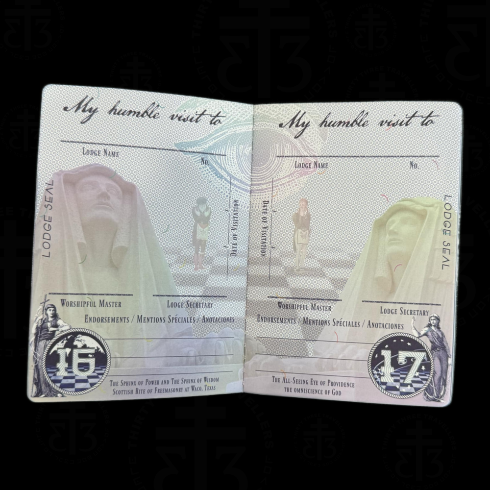 Masonic Passport by 33Travellers