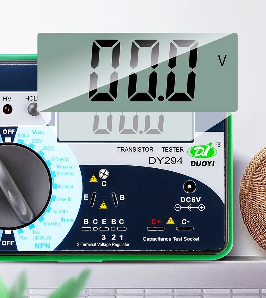 DY/294 Digital Transistor Tester 1000V Reverse AC DC Voltage Capacitance Tester