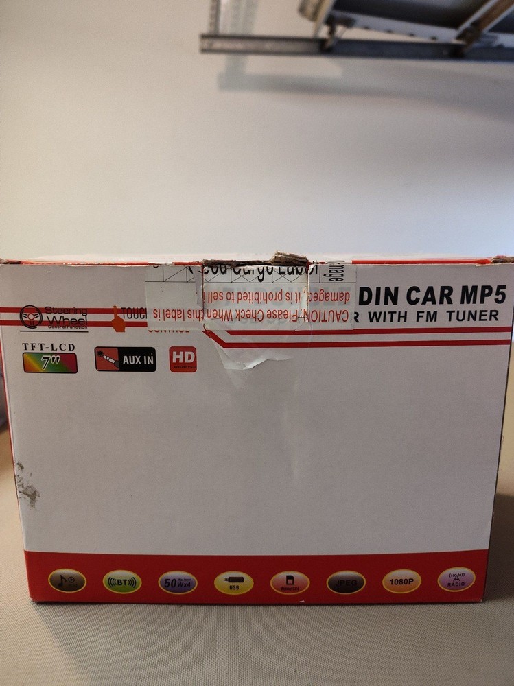 7" Car DIN MP5 player