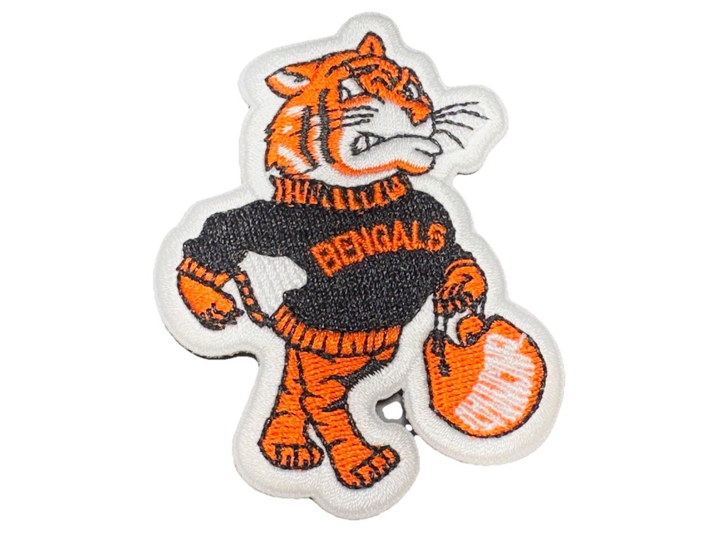 Cincinnati Bengals  Embroidered Iron On Patch