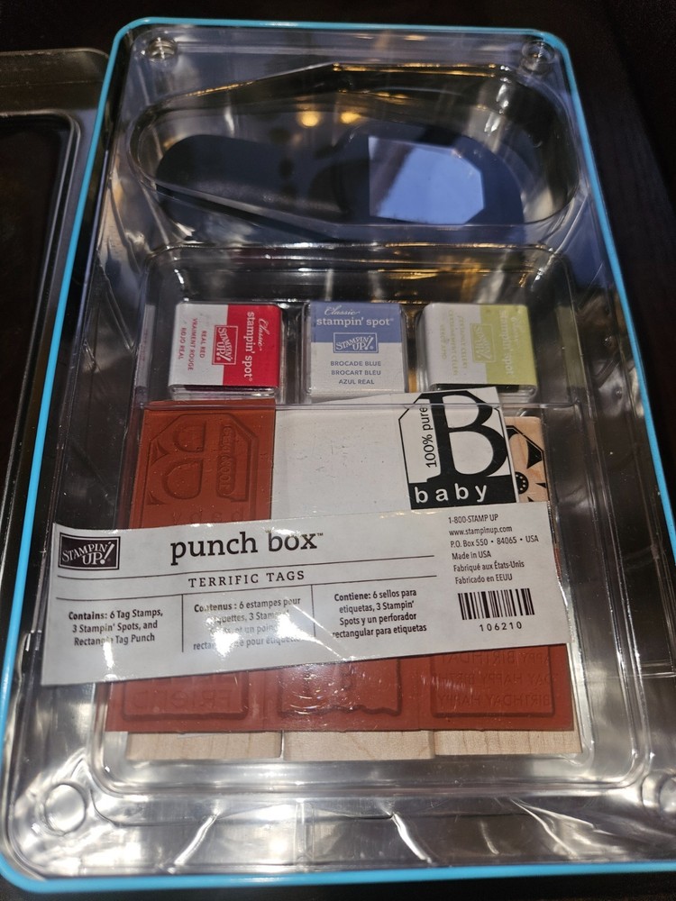 stampin up punch box