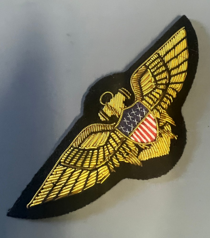 NAVAL AVIATOR GOLD BULLION WINGS