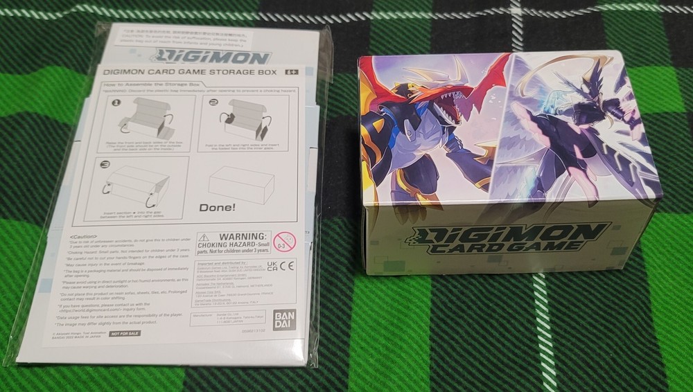 Digimon Card Game Storage Box Promo Mastemon + Imperialdramon