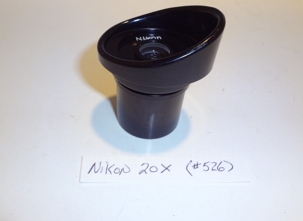 NIKON SINGLE 20X EYEPIECES (#526) **EXTRA CLEAN**