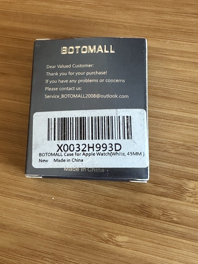 Botomall Case for Apple Watch (Black, 45MM)