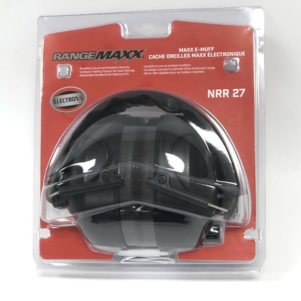 RANGE MAXX Electronic Maxx E-Muff RM-430/EHP New Sealed 27 Decibel NRR