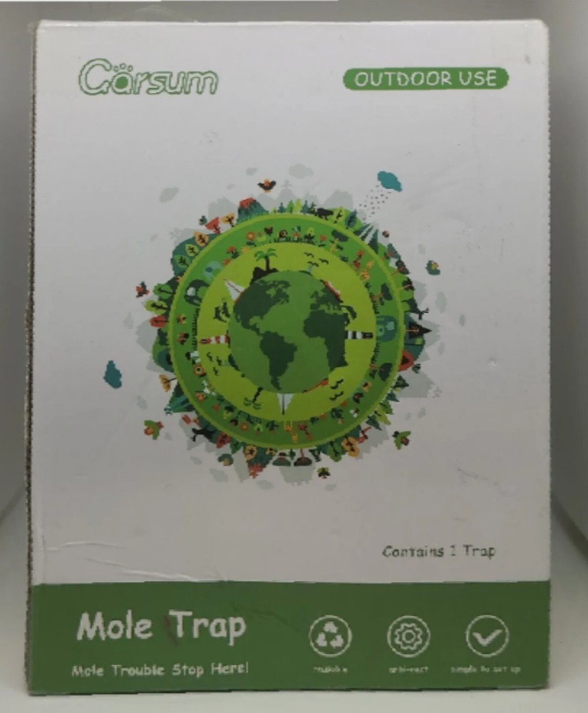Garsum Easy Set Mole Scissor Trap Pocket Gopher