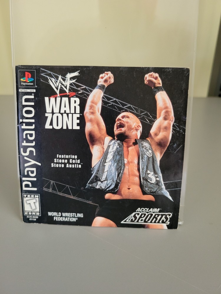 WWF War Zone PlayStation 1 Game Manual