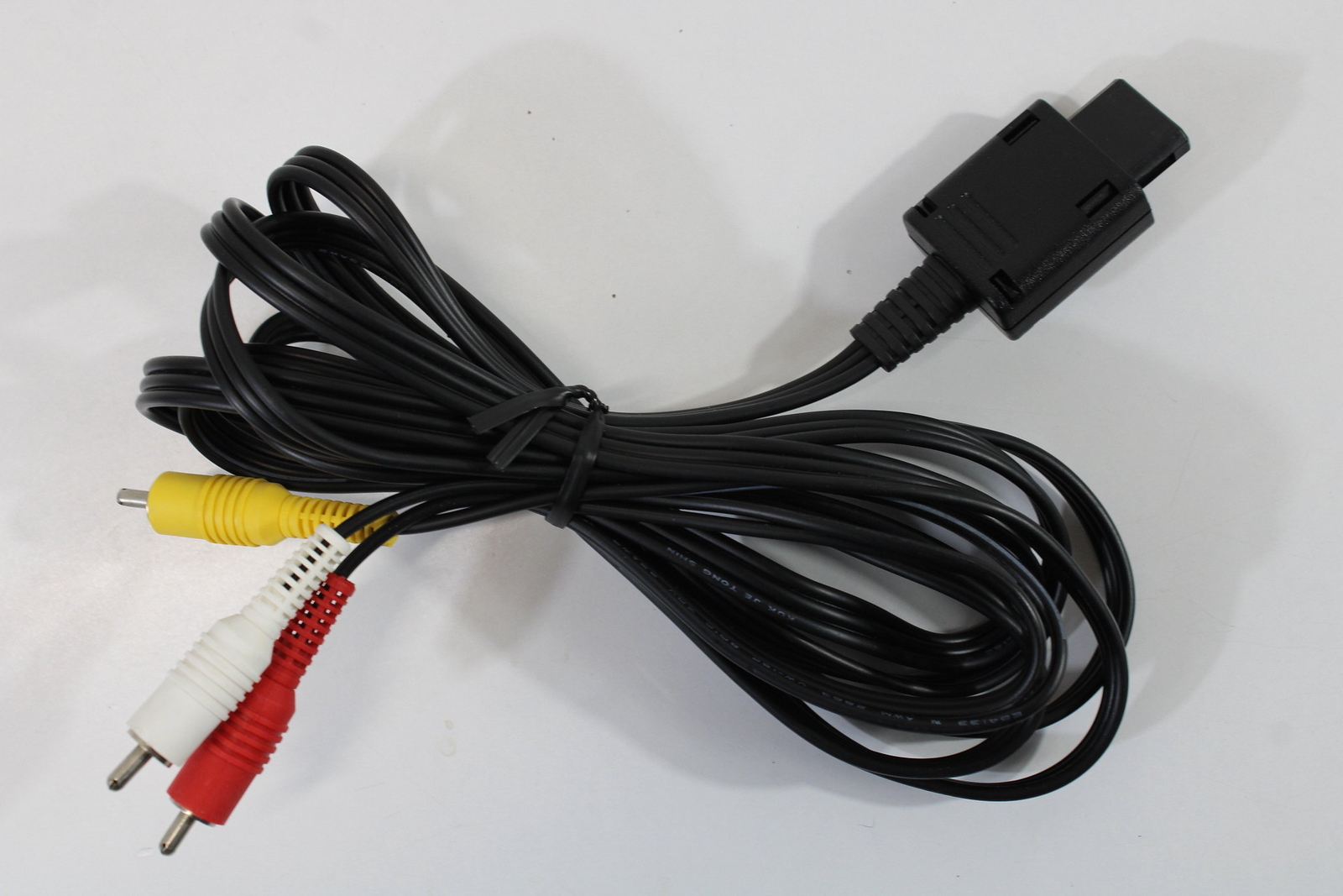 Official Super Nintendo SNES Gamecube N64 AV Video Cable RCA Famicom OEM TESTED