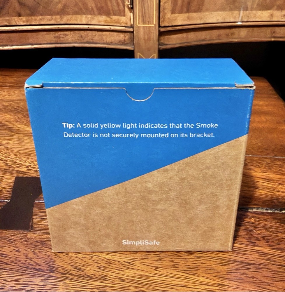 New SimpliSafe Smoke Detector