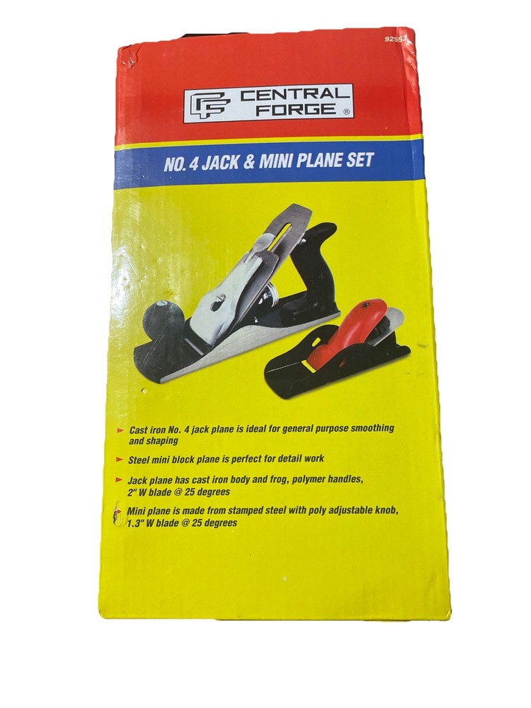 Central Forge No. 4 Jack & Mini Plane Set #092553