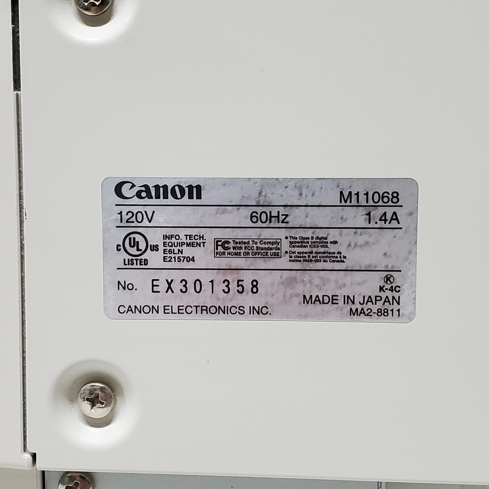 Canon imageFormula DR-9050C Color Document Scanner Duplex