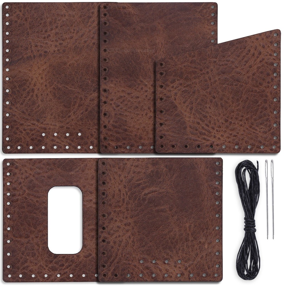 Leather Wallet Making Kits - (Muliple Colors) - (w/Tools)