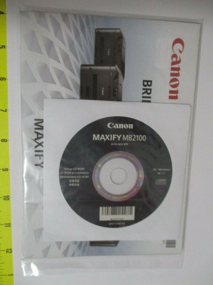 Setup SOFTWARE for CANON Maxify MB2100 Printer Software