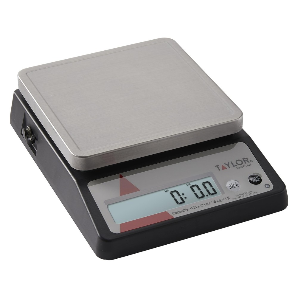 Digital Portion Control Scale, 11 lb Capacity, Tare & Hold Function, NSF