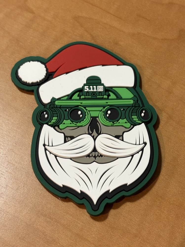 5.11 TACTICAL *** SANTA NIGHT VISION *** MORALE PATCH~ AWESOME!!!