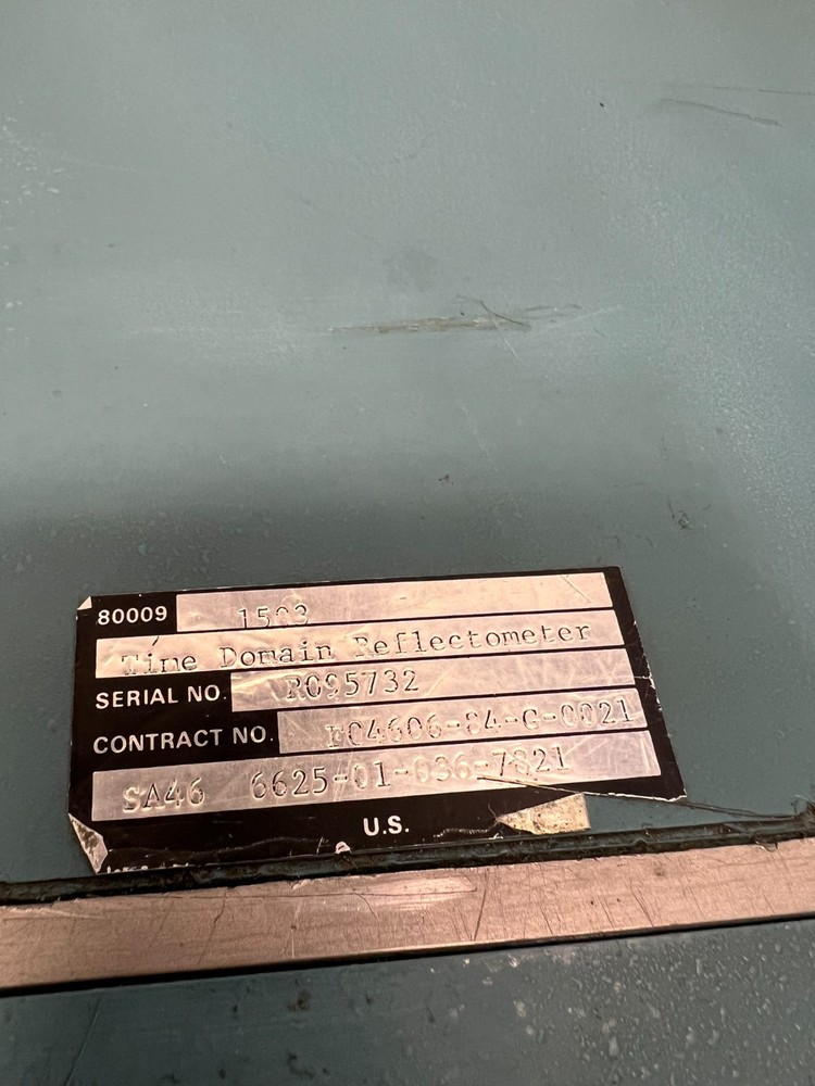 Tektronix 1503 TDR Time Domain Reflectometer