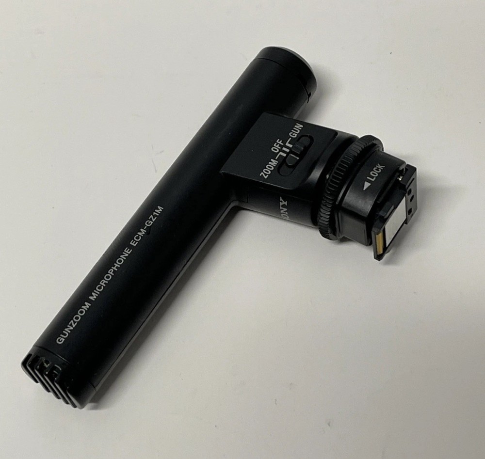 Sony ECM-GZ1M Zoom Microphone for Cameras with Multi-Interface / No Windshield
