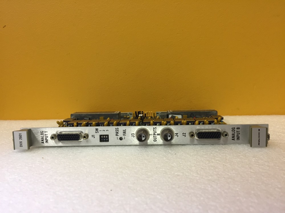 Analogic DVX-2601 16 Bit,16 Channel, Simultaneous S/H Multiplexer Card. Tested!