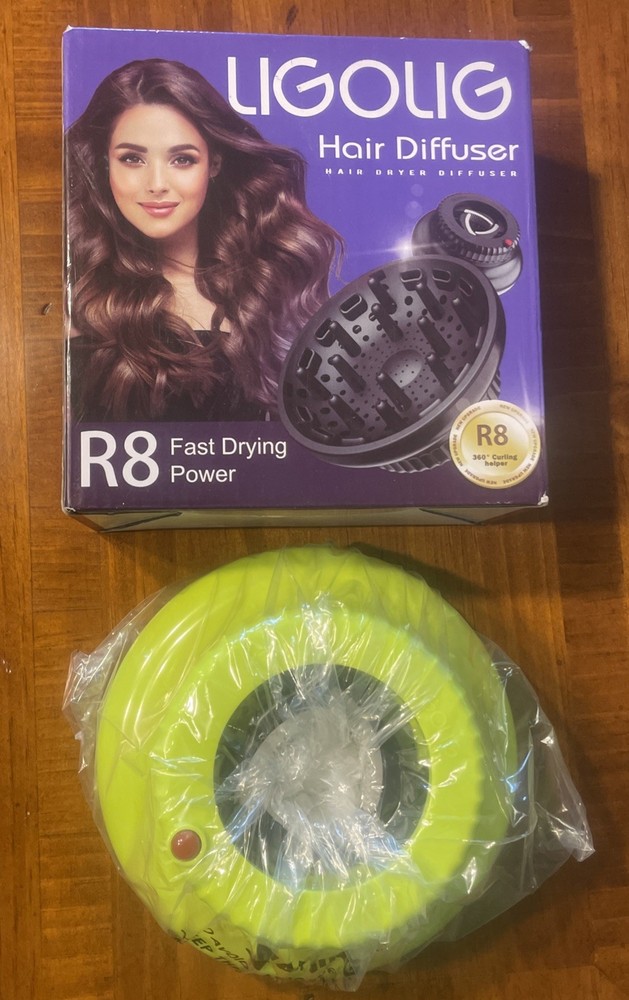 LIGOLIG Hair Diffuser | OPEN BOX | GREEN