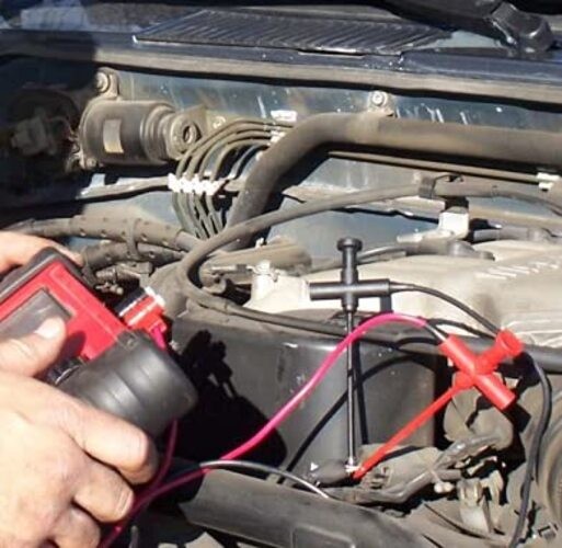 Multimeter Test Lead - Insulation-Piercing Macro-Hook Adapter to Standard