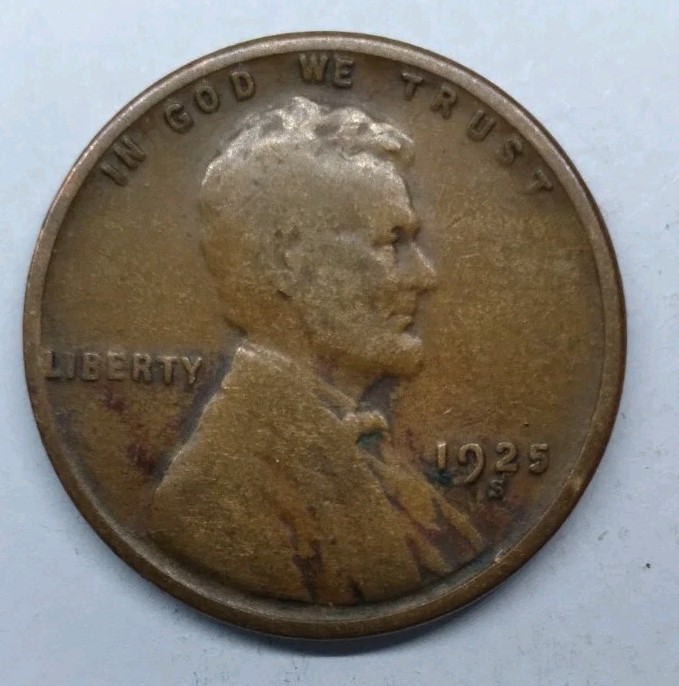 1925-S Good Lincoln Wheat Penny Cent  #151